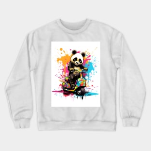 Skate Panda Crewneck Sweatshirt